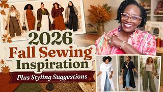 [993]2026 Fall Sewing Inspiration For Plus-Size & Curvy Ladies! Plus Ways To Style Your Pieces