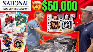 $100,000+ IN DEALS !! Buying a GRAIL Sports Card at The National Card Show!!😱