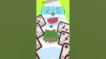 🍟🍟 Food Run - Crowd Control Game #gaming #gameplay #foodrun #shorts #asmr #asmrgaming #games