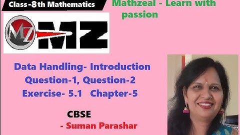 Data handling// Introduction// Chapter-5//Question-1, 2// Exercise-5.1// Class-8// CBSE