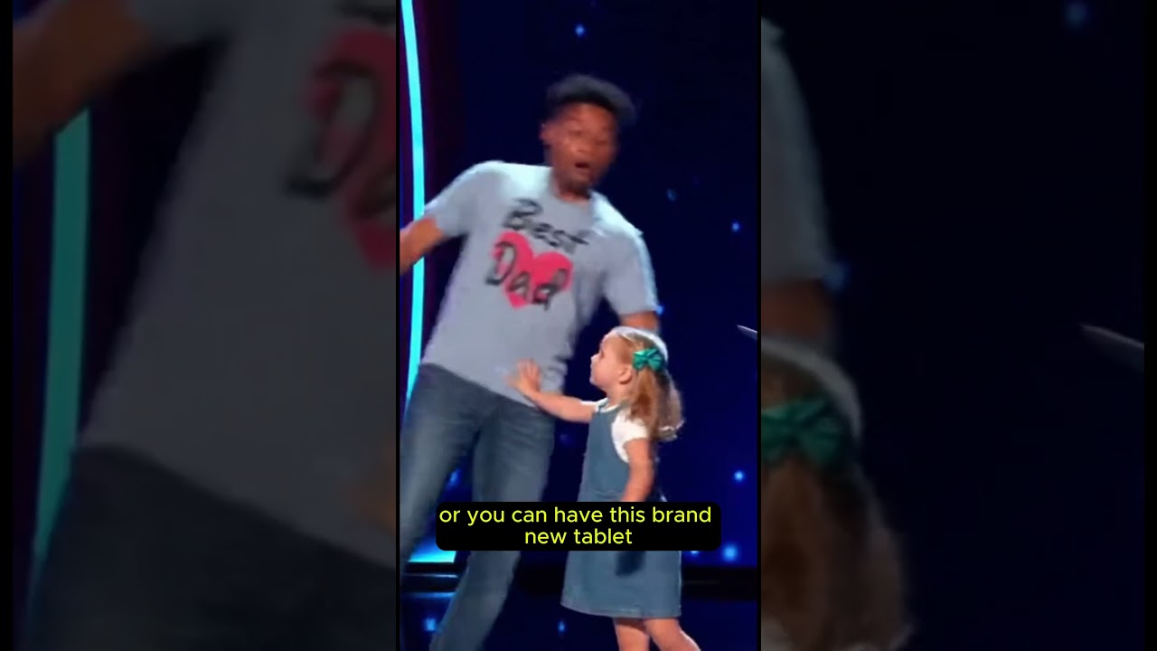 She traded her Dad for an iPad instantly 💀📱