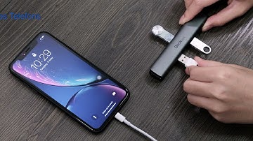 DD0002 -- Dockteck 5-in-1 USB-C Hub 4K@60Hz HDMI und SD-TF-Kartenleser