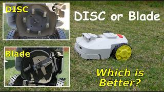New Robot Mower Blade Design and Test
