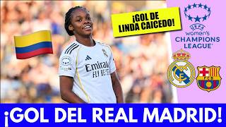 Linda Caicedo's stunning goal brings Real Madrid closer to Barcelona | Women's Champions League