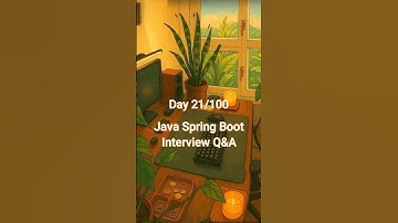Day 21/100: What is springboot actuators ?#100dayschallenge #interview #coding #java