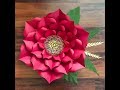 How to Easily Make Giant Paper Flower without a Cutting Machine