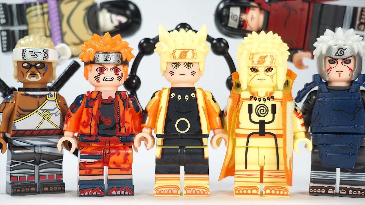 Custom Naruto uzumaki Lego Figure