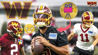 😟Bill TAKEN OUT of team drills! WR room gets REVENGE! Commanders OTA day 2 HIGHLIGHTS & Analysis!