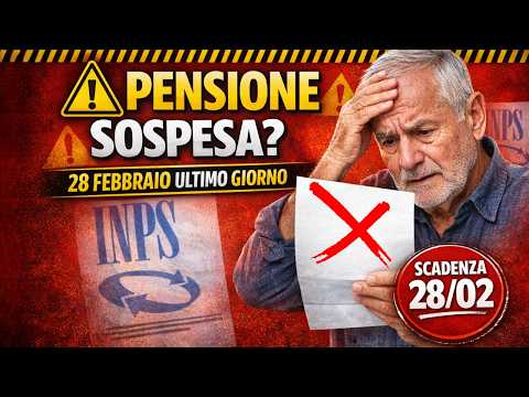 Video Pensioni Marzo 2026 Scatta la Sospensione dei Pagamenti Ecco il Documento da Inviare!