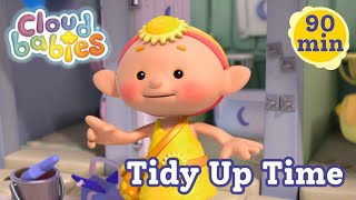 It's Tidy Up Time 🧺🧹 | Mothers Day Compilation | Cloudbabies Official