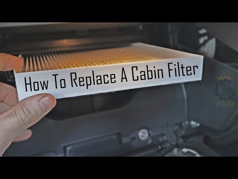 Pollen Cabin Filter Replacement – Kia Sportage 2017  – How To