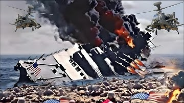 2 minutes ago: Russian SU-57 pilot destroys US aircraft carrier carrying 500 tanks