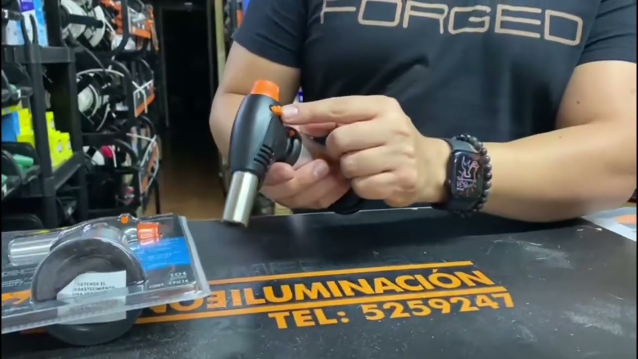 Mini recargable encendido electrónico truper código 101968 - YouTube