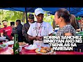 Korina sanchez binigyan ako ng tsenilas at kumain sa paresan ko nasarapan kaya