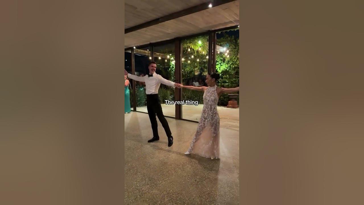 Practicing our First Dance vs The Real Thing #shorts #wedding #weddingdance #bride #groom #love