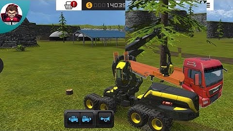 forestry tree cutting and loading transport truck for farming simulator 16 gameplay ! Timeleapes