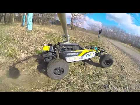 RC CAR + gopro 360 mount + Drift slow motion | радиоуправляемая багги 1/10 покатушки | RC CARS 23