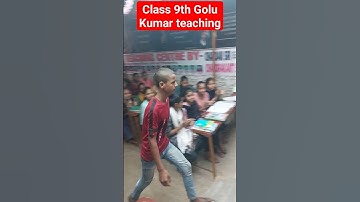 class 9th golu kumar teaching 14/11/2023 #shortsvideo #viralvideo #tranding