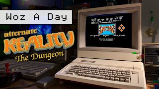 karaoke & slime in Alternate Reality: The Dungeon (Apple II, 1987) - Woz A Day E362