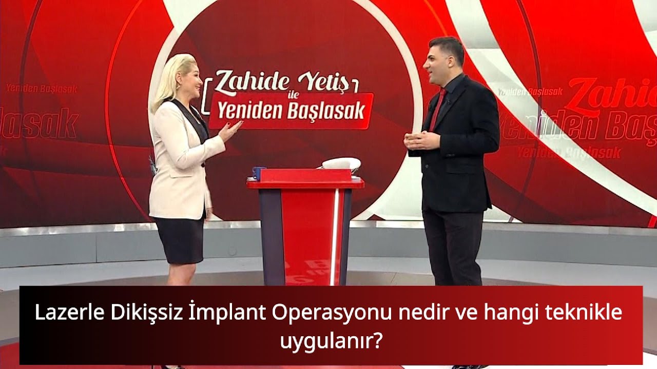 Lazerle Dikişsiz İmplant Operasyonu Nedir ve Hangi Teknikle uygulanır?
