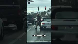 Man Gets Pepper Sprayed in Road Rage!