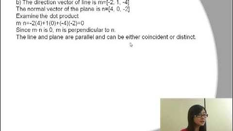 Lecture 8.5. Intersections of Lines and Planes