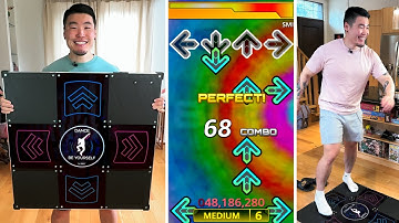 THIS THING IS LIFE CHANGING! L-TEK EX Pro 2 Dance Pad Unboxing & Review!