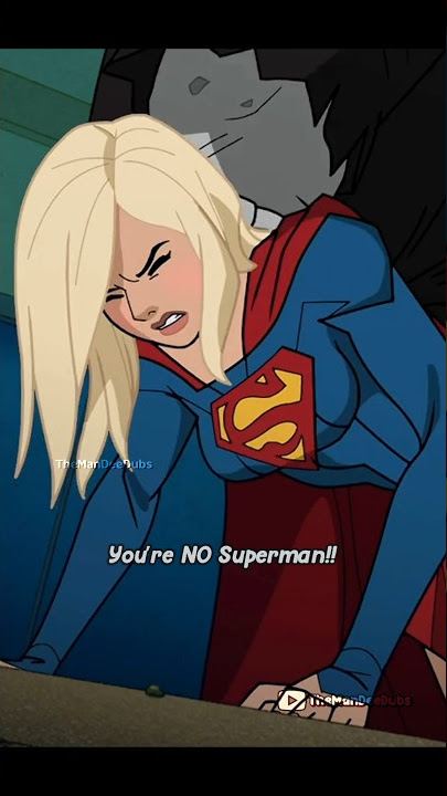 SuperGirl VS GRUNDY! | #youtubeshorts #explorepage #superman #batman #dccomics #justiceleague #dc