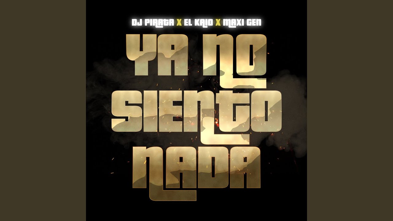 Ya No Siento Nada YouTube Ya No Siento Nada YouTube