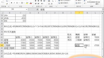 自強基金會-VBA先修-Excel公式與進階實務應用班-單元三 vlookup index