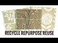 Recycle Repurpose Reuse - Upcycling Upholstery Fabric Samples - Easy Fabric Pouches