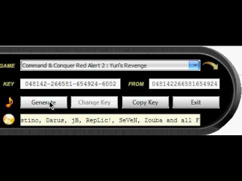 Command & Conquer Red Alert 2 All serial key or number