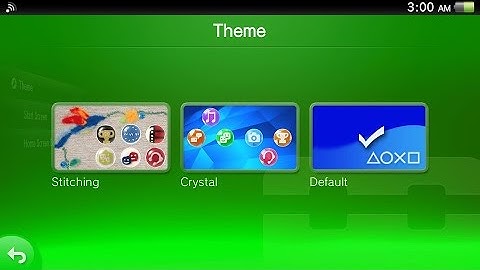 PS Vita Firmware 3.30 Themes Review