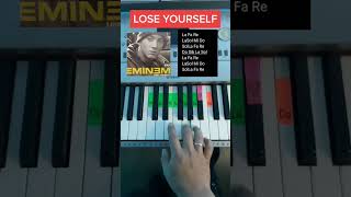Eminen / Lose Yourself Piano Tutorial EASY Piano Fácil