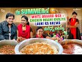  summer  white bagara rice  chicken mahi khaliya  lauki ka halwa  items  zubeda ali