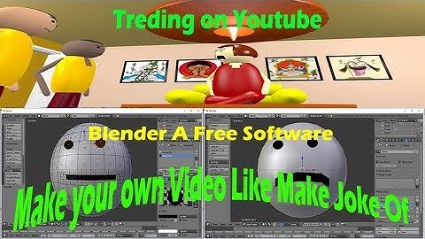 How to Make video animation Like Make Joke Of - Blender Tutorial in Hindi- Part 1