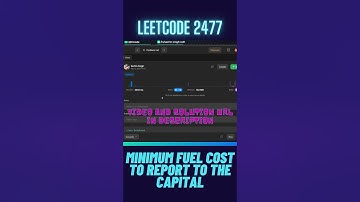 Leetcode 2477. Minimum Fuel Cost to Report to the Capital #python #leetcode