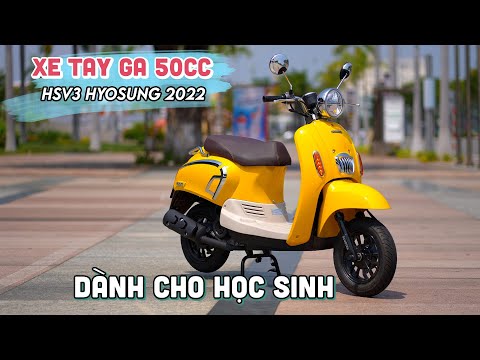 Video Xe tay ga 50cc HYOSUNG HSV3 | Nhỏ Gọn dễ thương dành... - YouTube