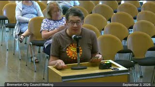 9-3-25 Robin: City Unaffordable For Low-Income, Disabled, Elderly, Mothers With Children, Neighbors.