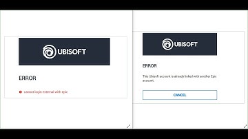 Fix Cannot Login External With Epic/Ubisoft Account Is Already Linked With Another Epic Account