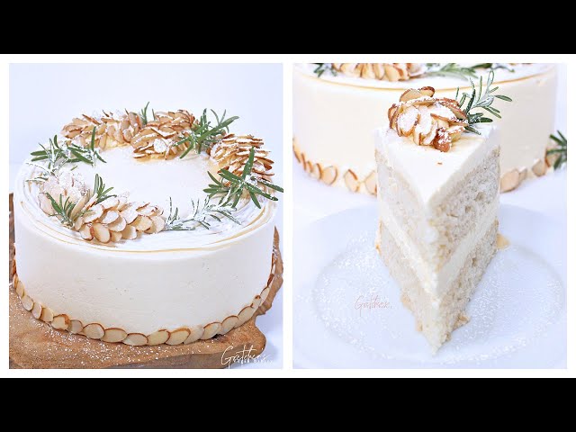 White Christmas Cake - Gretchen's Vegan Bakery