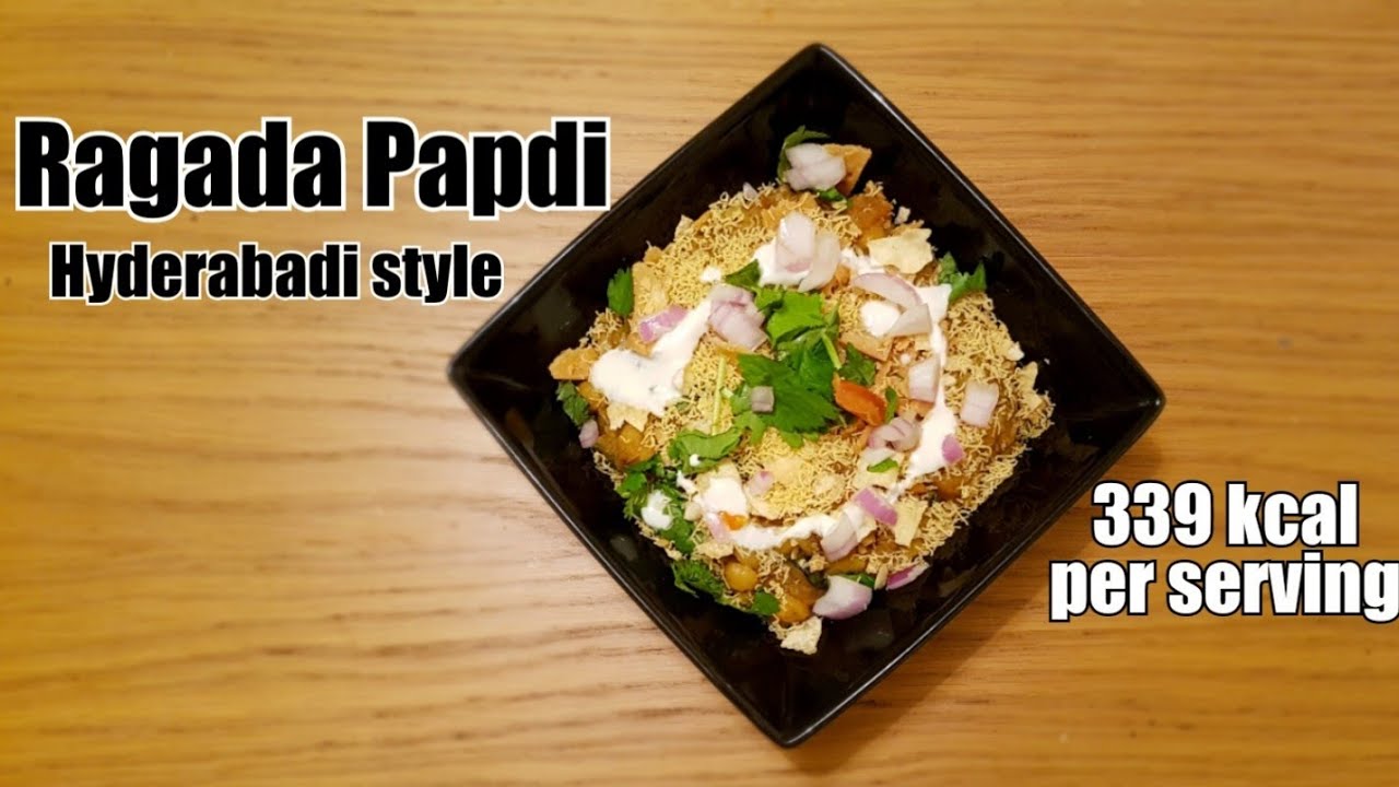 Easy Ragada Papdi [ Hyderabadi style ] || Papdi chat || Street Food ...