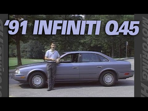 Classic Test Drive! // The 1991 Infiniti Q45 | Motoring TV Classics