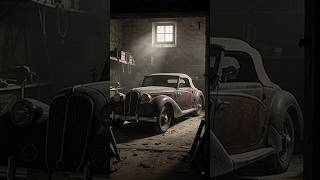 Found a 1937 Delahaye Buried in Dust...A classic Vintage Car Cabriolet #vintagevehicles #classiccar