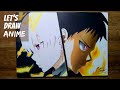 LET&#39;S DRAW ANIME: Shinra and Sho | Fire Force | Speed Drawing