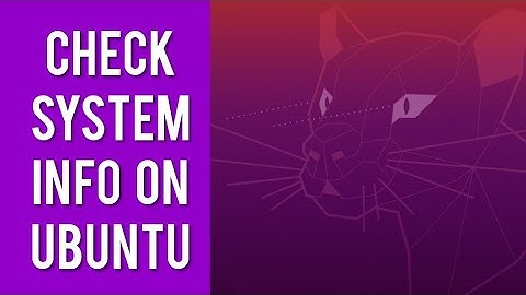 Check System Info On Ubuntu/Linux Using 