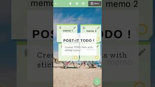 【Sticky Note Notepad App】Post-it TODO screenshot 3