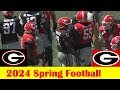 Team black vs team red 2024 georgia football spring game