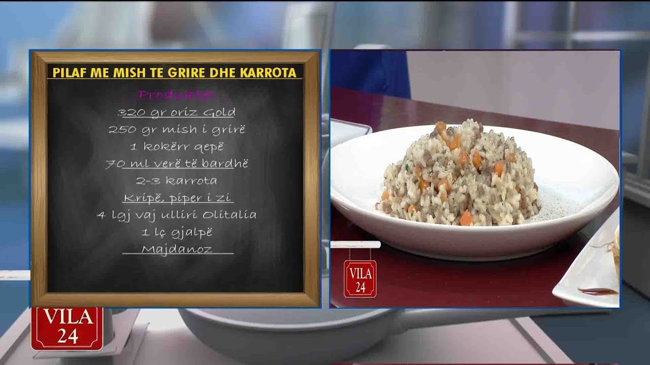 PILAF ME MISH TE GRIRE DHE KARROTA (Recete nga Zonja Vjollca) YouTube