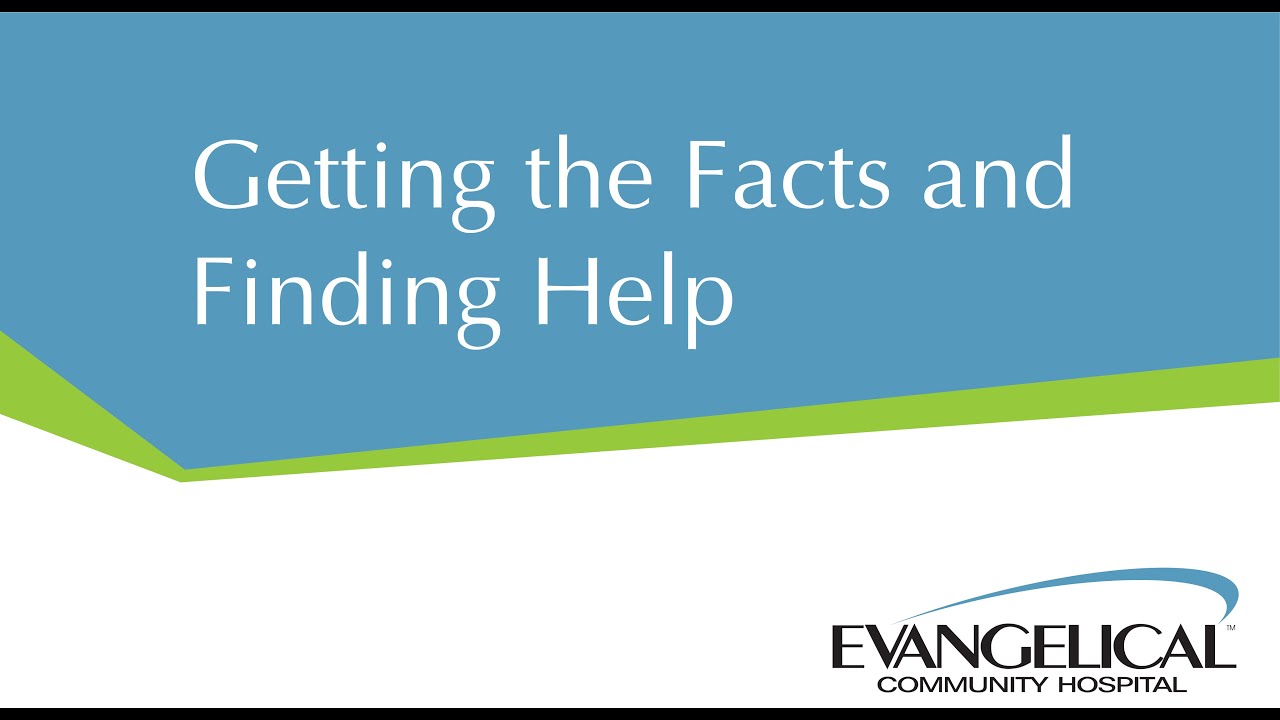 Facts Help Getting the Facts and Finding Help - YouTube
